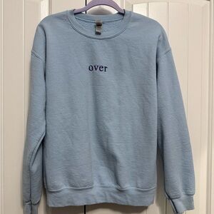 Gildan Sky Blue Crewneck Sweater